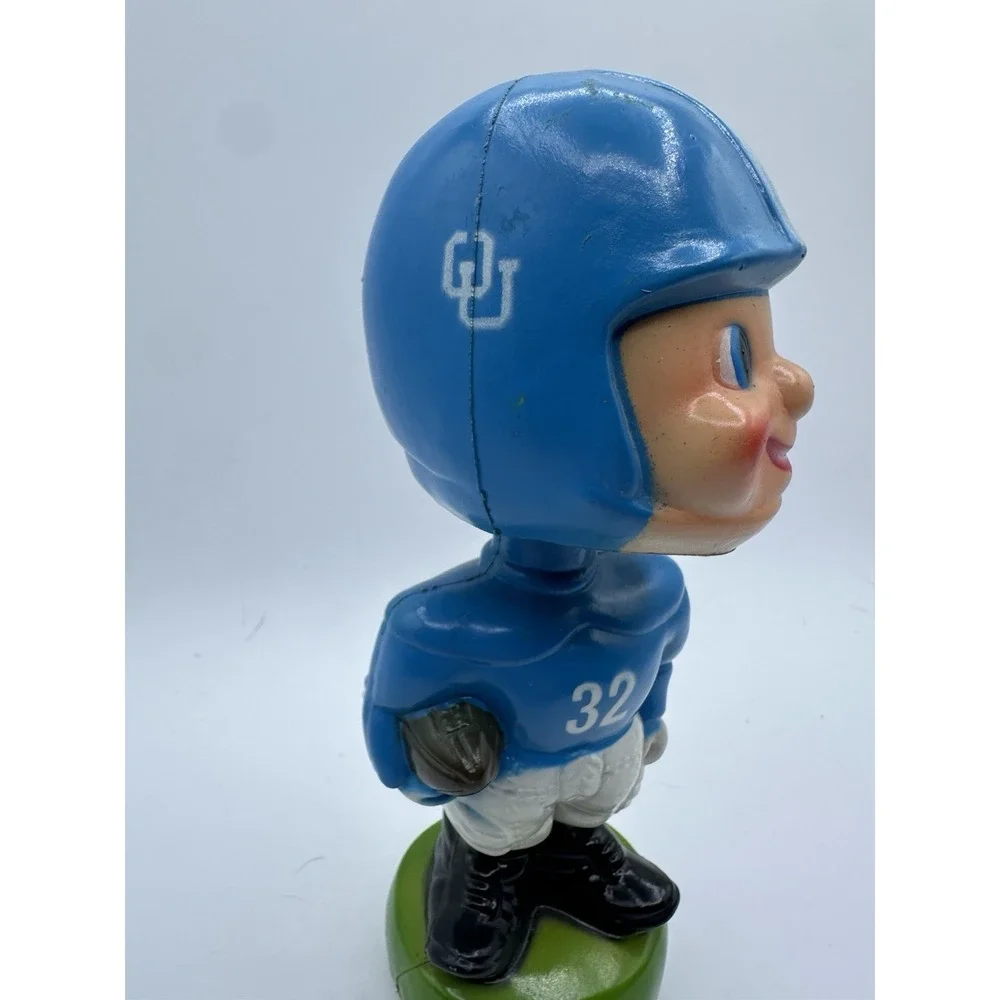Vintage OU Oklahoma Sooners #32 Football Bobblehead Nodder Games 7.5